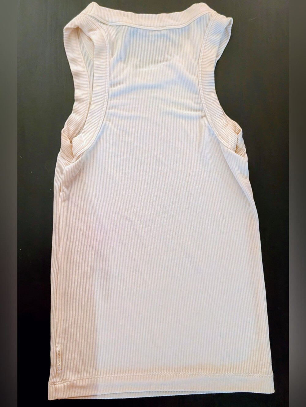 Scotch & Soda Women’s Ribbed Tank Top Cream Ivory XS - Picture 2 of 4